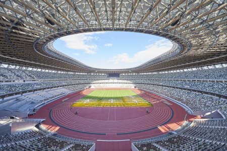 В Токио открыли суперсовременный стадион для церемонии Олимпийский игр