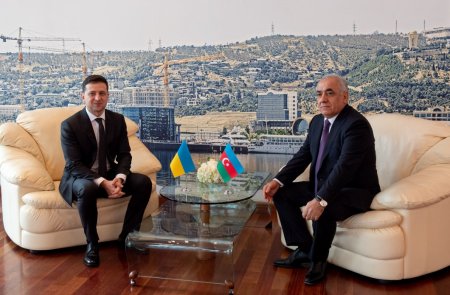 Владимир Зеленский встретился с Премьер-министром Азербайджана