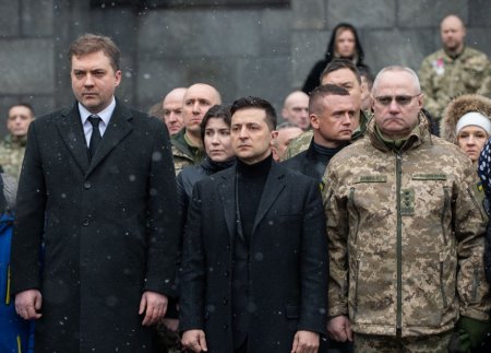 Владимир Зеленский почтил память погибших «киборгов» – защитников Донецкого аэропорта