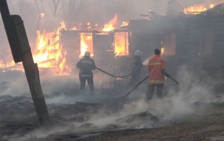 Аваков: Рассматривается две версии возникновения пожаров в Житомирской области – суховеи и умышленный поджог